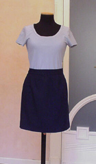 T-shirt grigia
